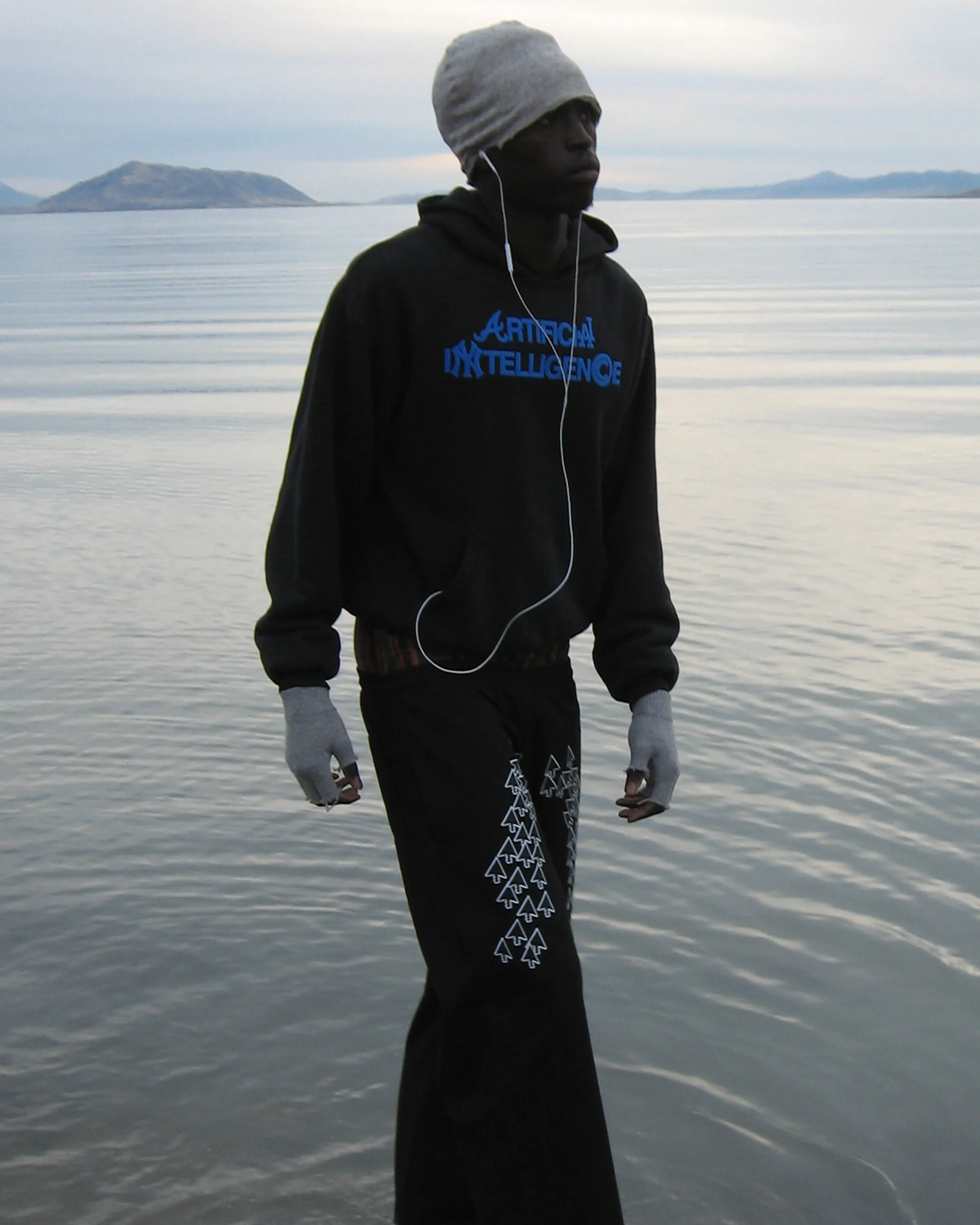 "ARTIFICIAL INTELLIGENCE" DOUBLE-LAYERED HOODIE sold by Artificial Fever product image thumbnail 2