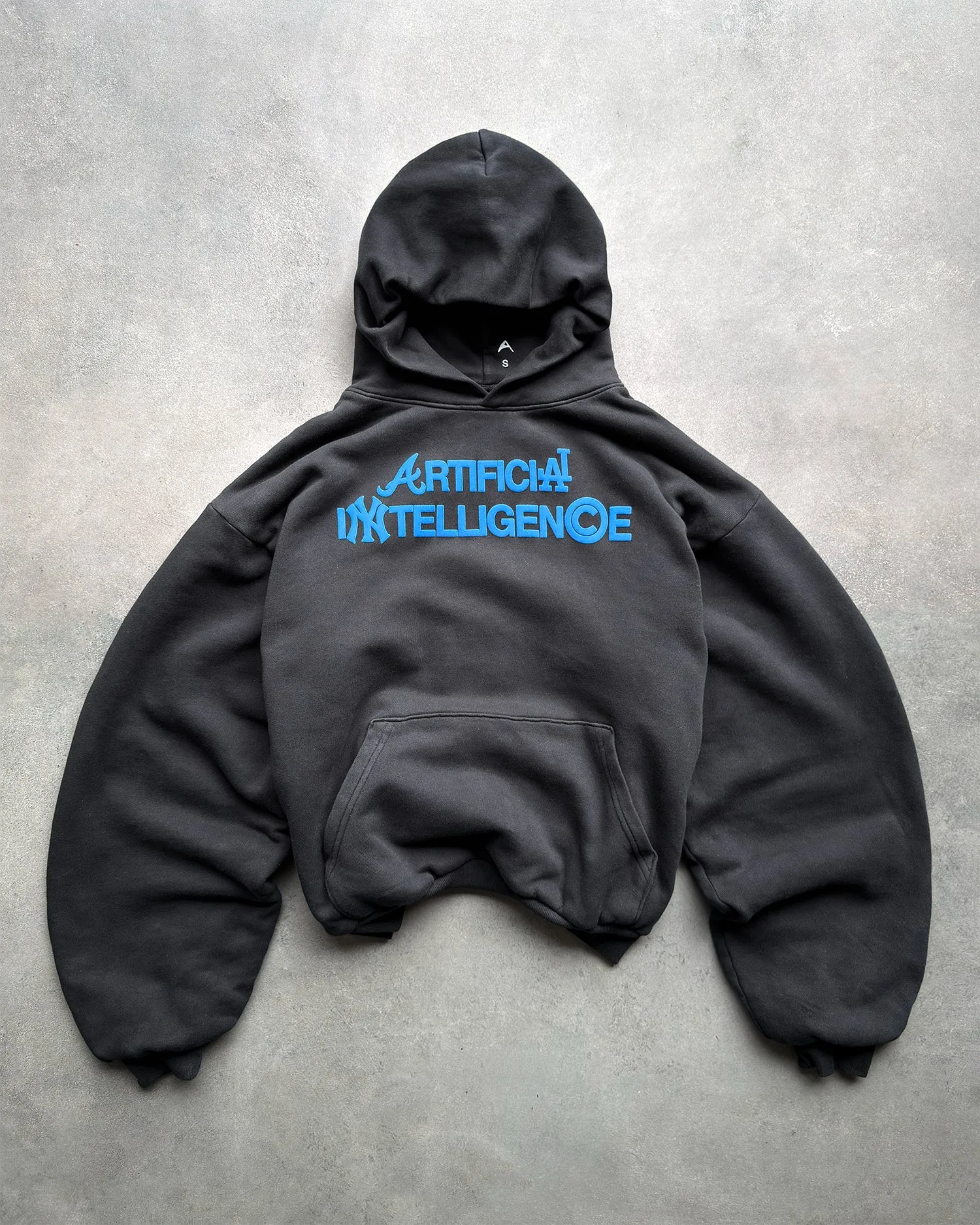 "ARTIFICIAL INTELLIGENCE" DOUBLE-LAYERED HOODIE sold by Artificial Fever