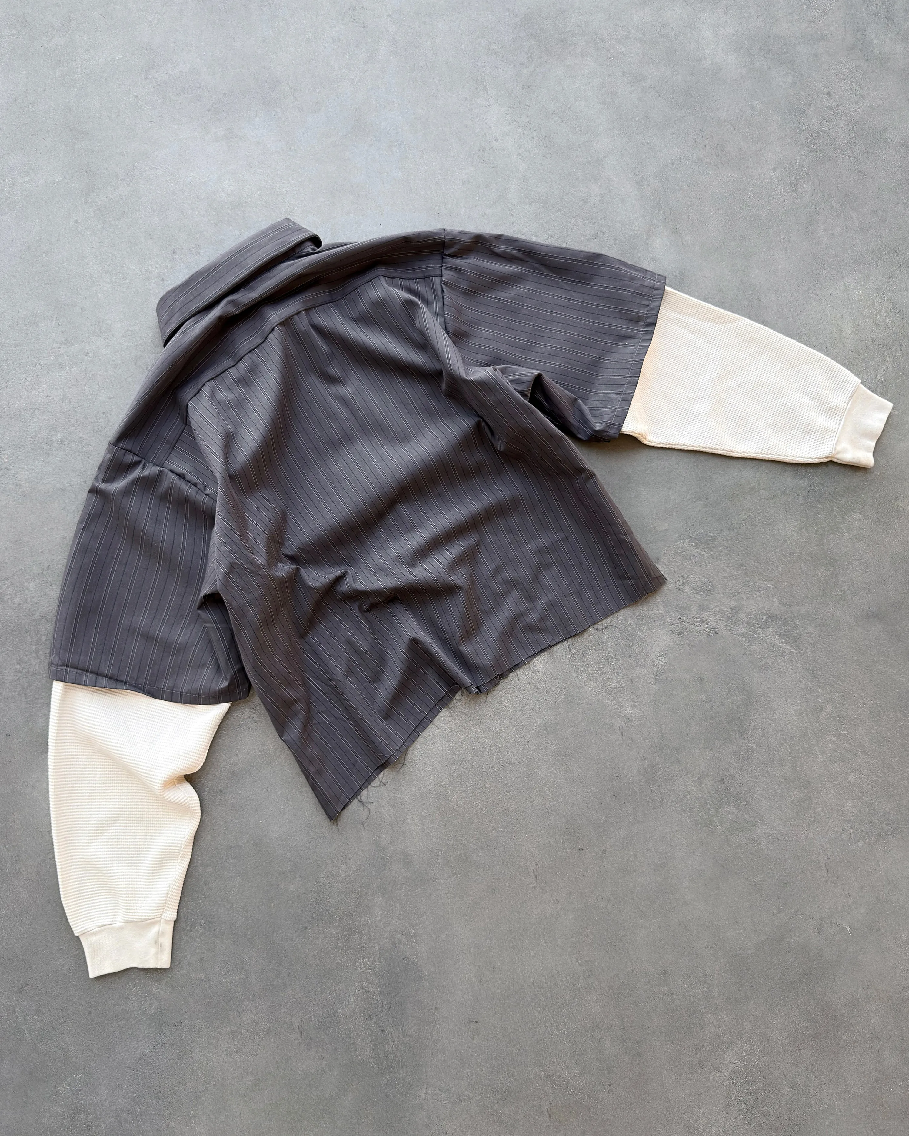 "CLICK HERE" MIDNIGHT/PINK WORK SHIRT sold by Artificial Fever product image thumbnail 5