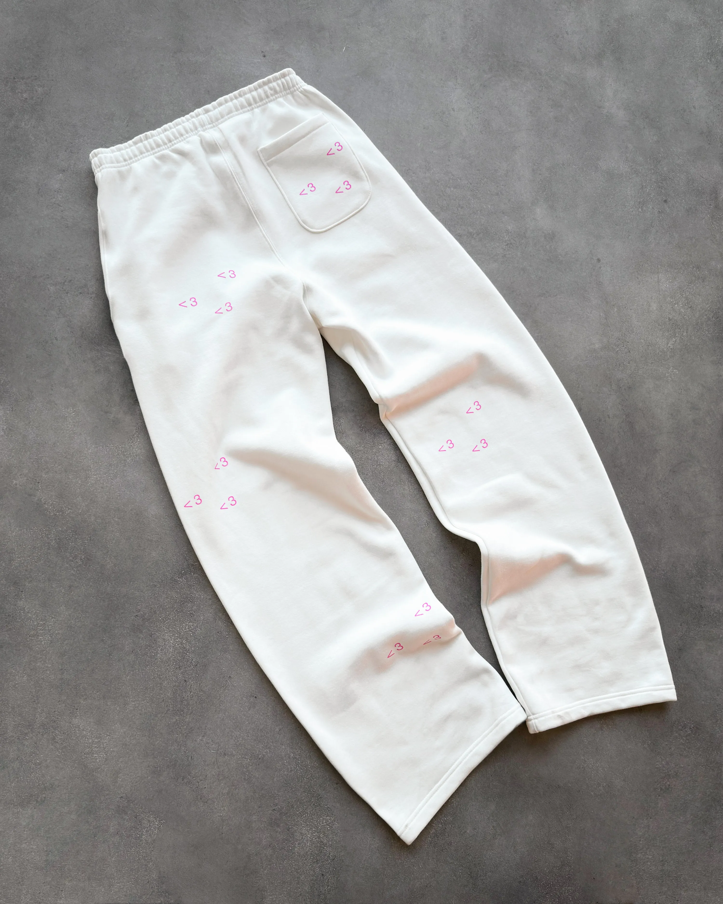 "HEART" SWEATPANTS sold by Artificial Fever product image thumbnail 3
