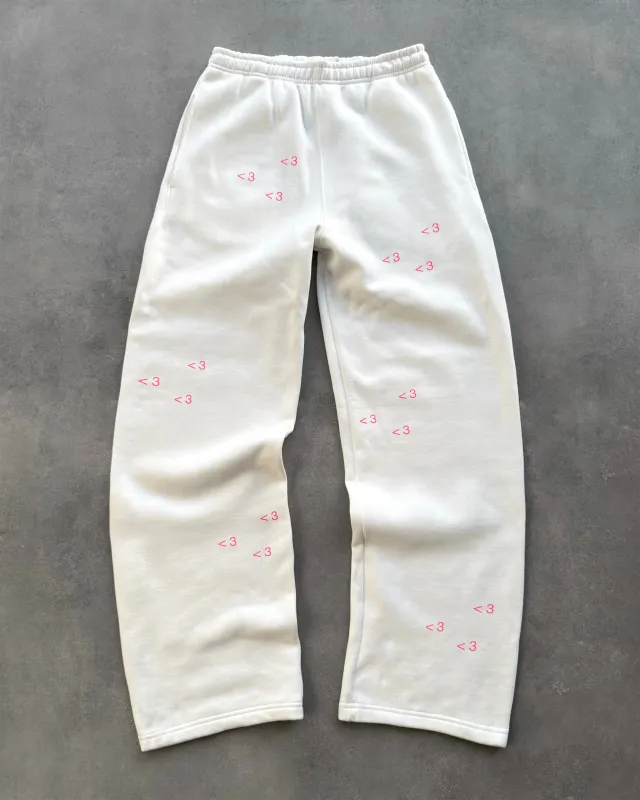 "HEART" SWEATPANTS sold by Artificial Fever