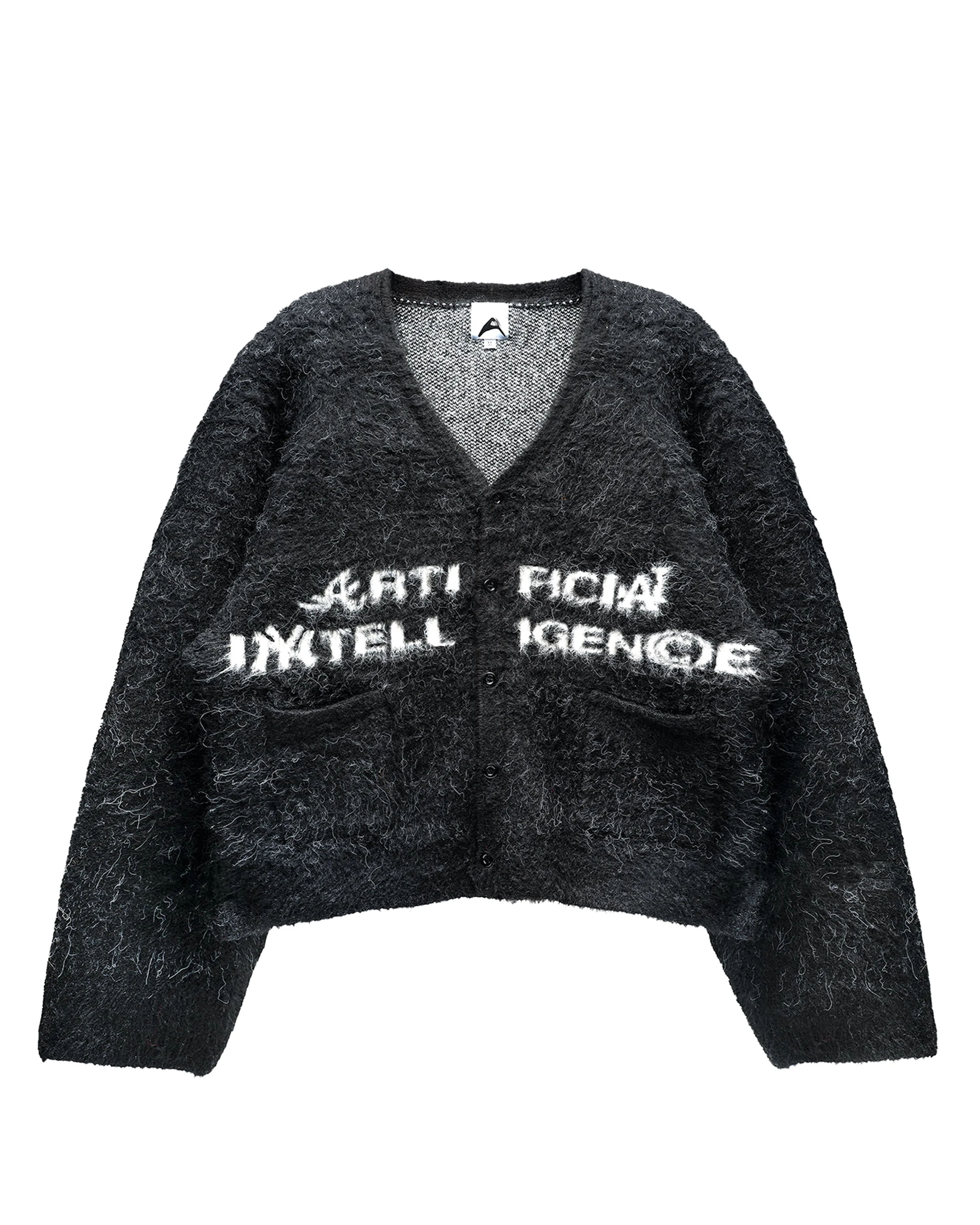 "ARTIFICIAL INTELLIGENCE" CARDIGAN (FULL STORAGE SALE) sold by Artificial Fever