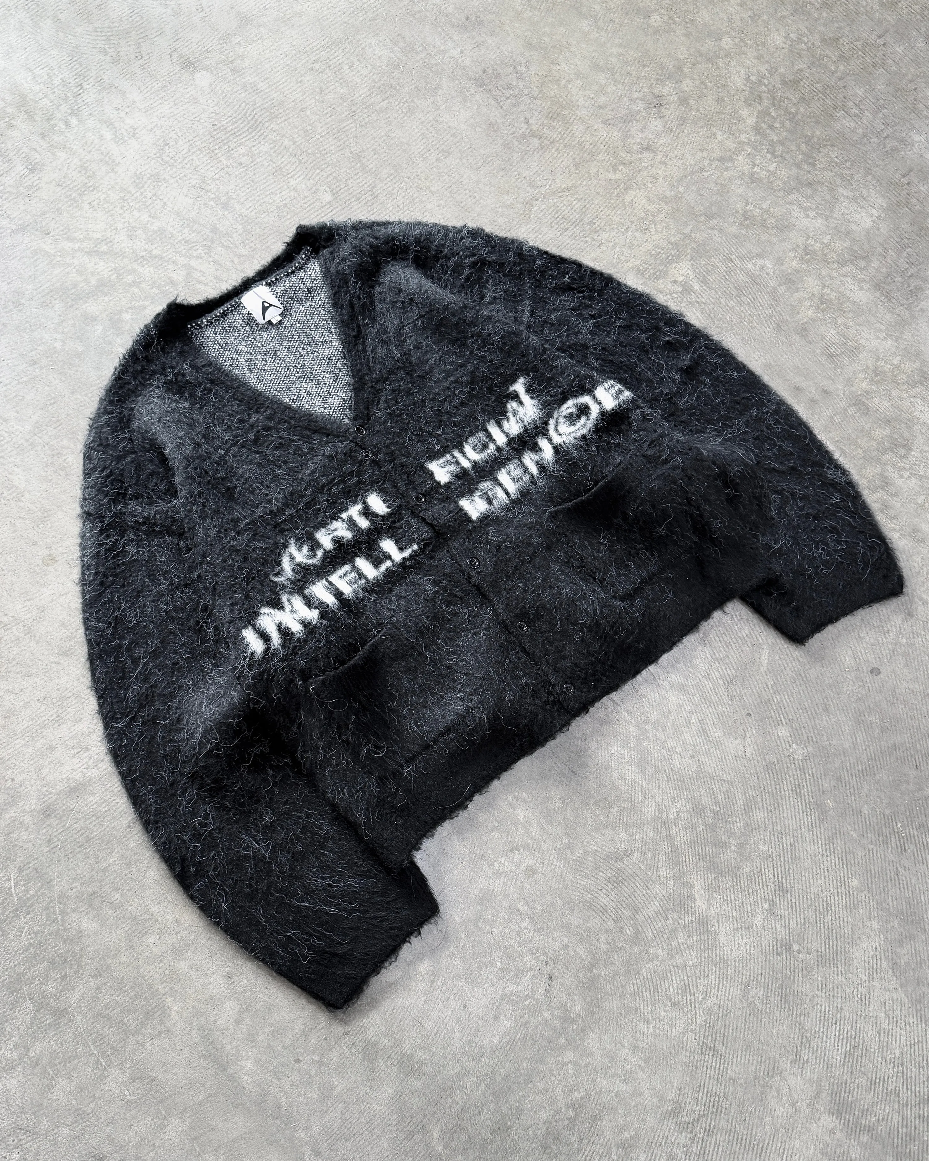 "ARTIFICIAL INTELLIGENCE" CARDIGAN (FULL STORAGE SALE) sold by Artificial Fever product image thumbnail 4