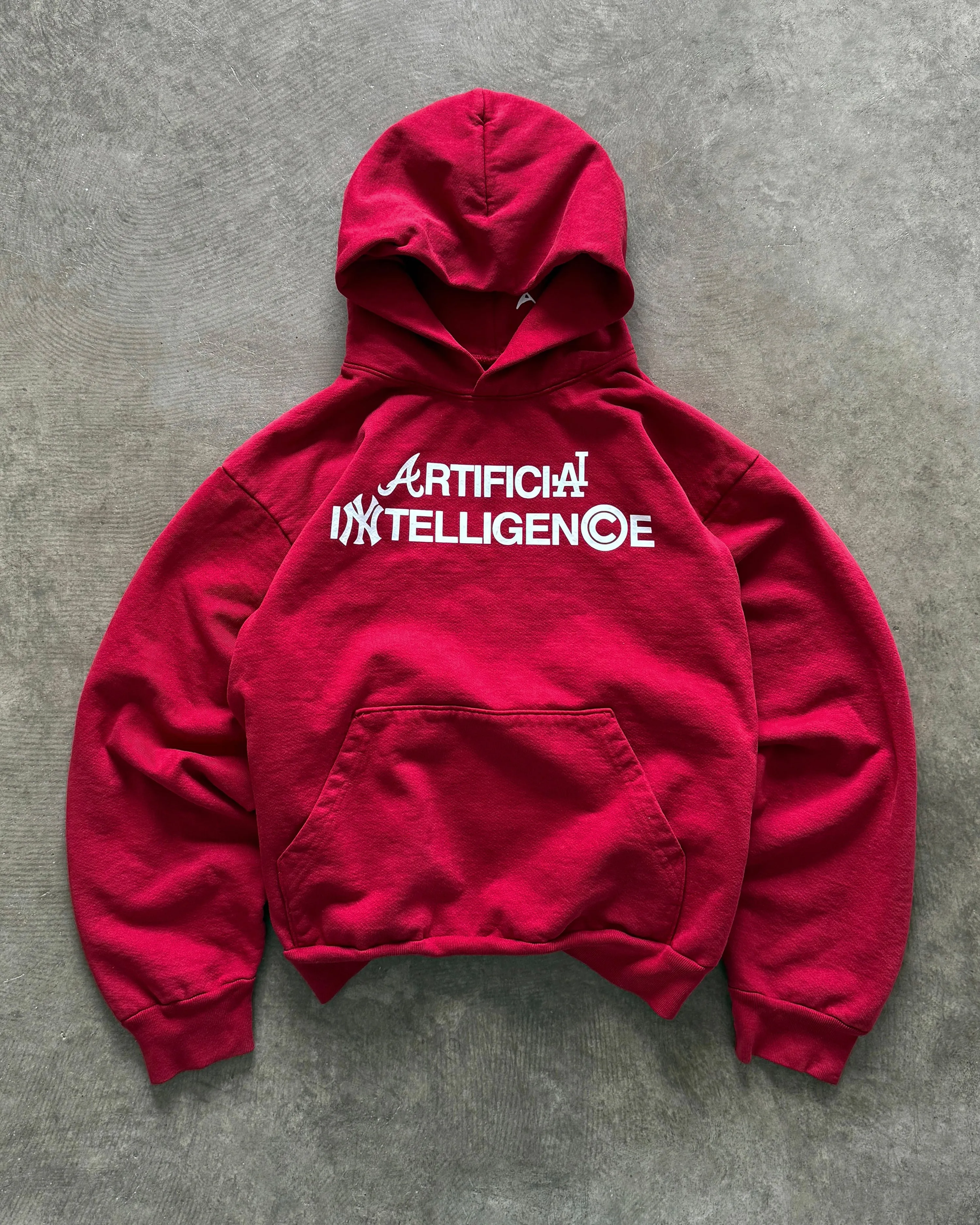 "ARTIFICIAL INTELLIGENCE" HOODIE (FULL STORAGE SALE) sold by Artificial Fever product image thumbnail 3