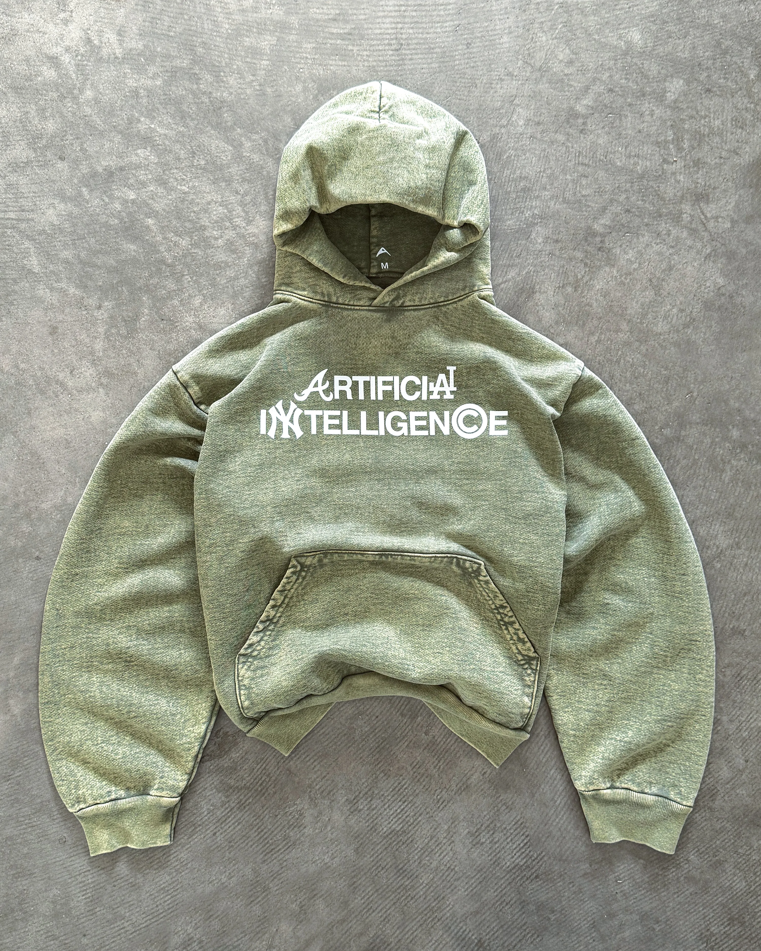 "ARTIFICIAL INTELLIGENCE" HOODIE (FULL STORAGE SALE) sold by Artificial Fever product image thumbnail 5