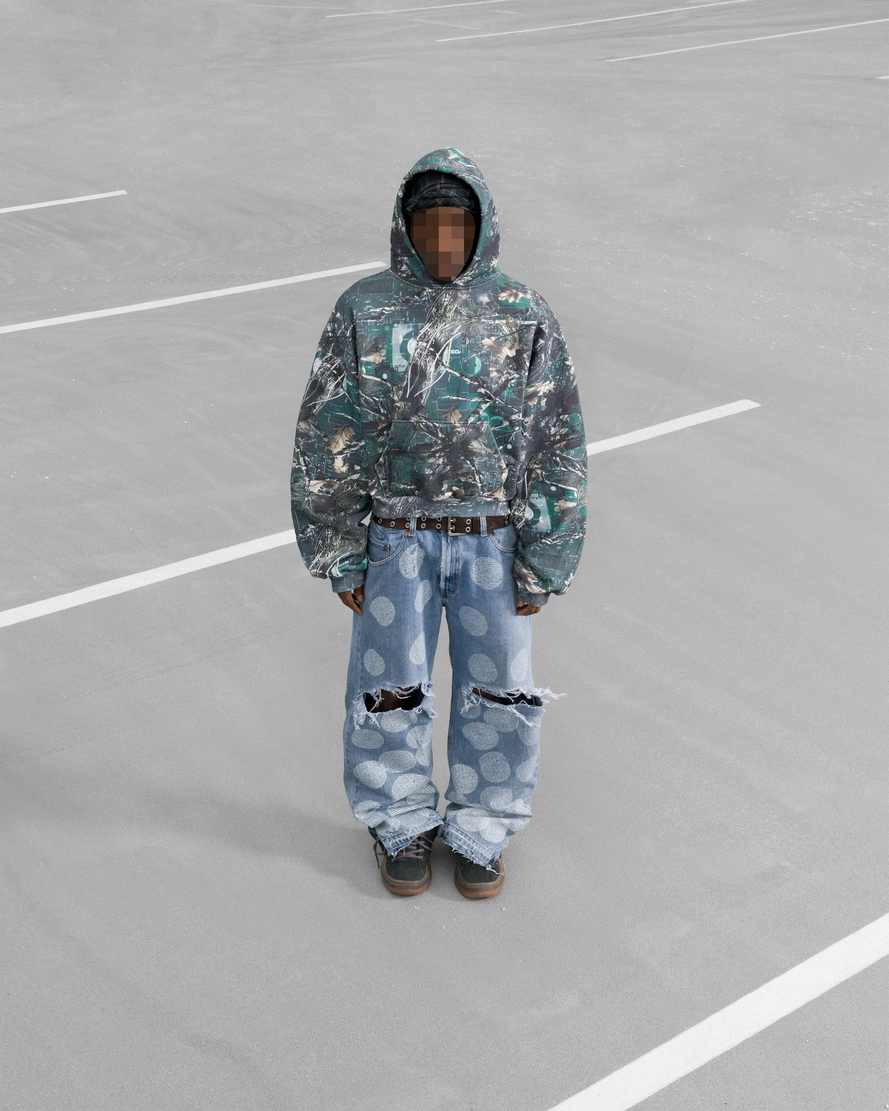 “TECH CAMO” HOODIE sold by Artificial Fever product image thumbnail 2