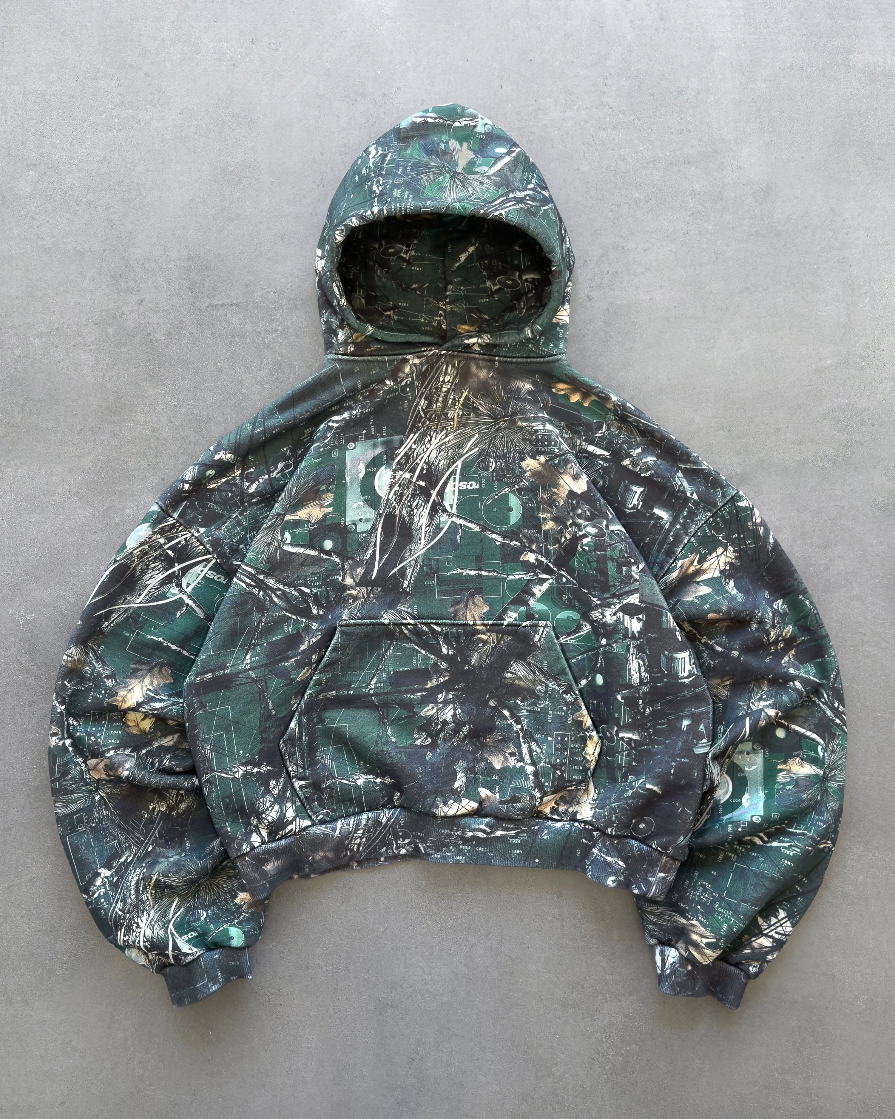 “TECH CAMO” HOODIE sold by Artificial Fever