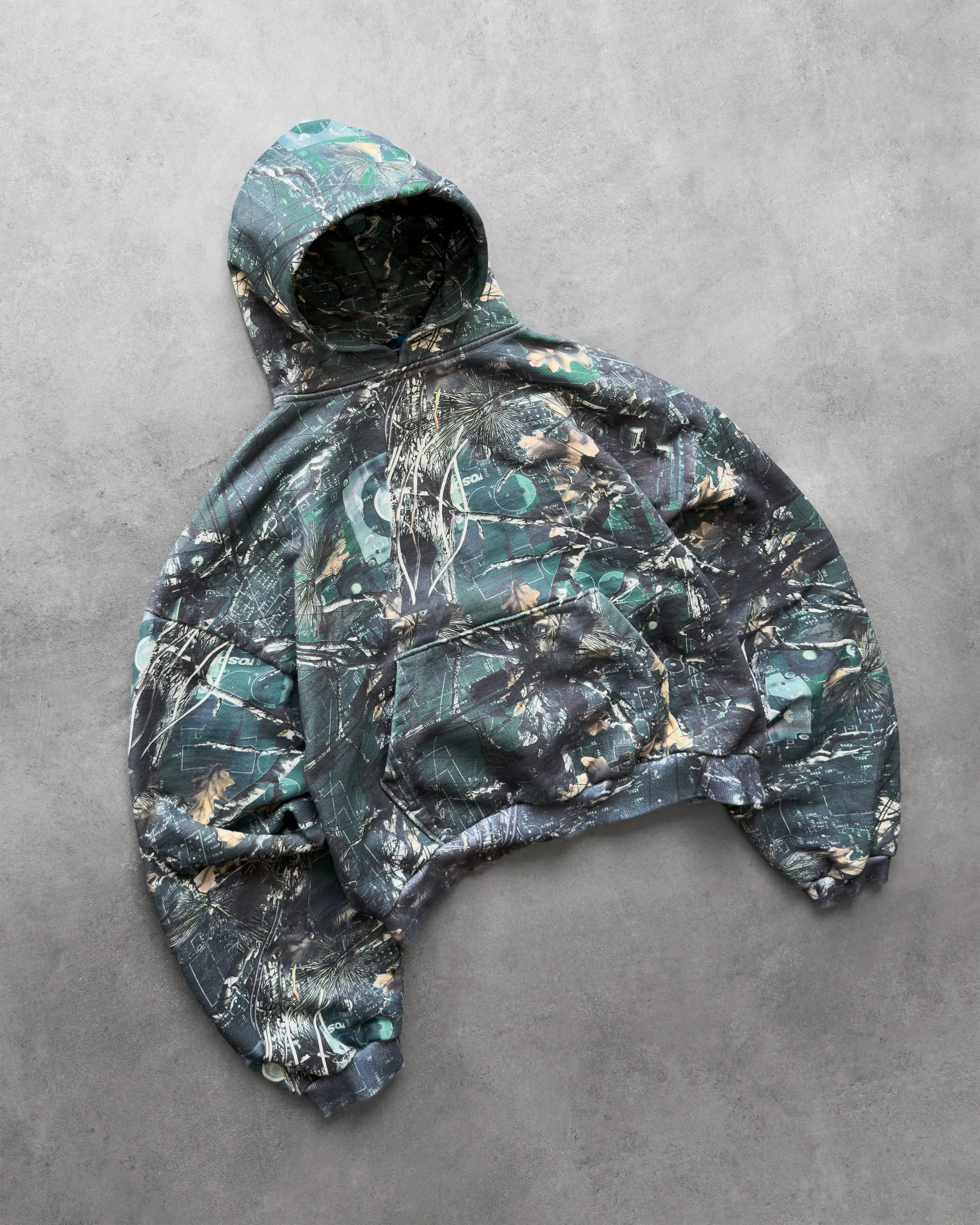 “TECH CAMO” HOODIE sold by Artificial Fever product image thumbnail 3