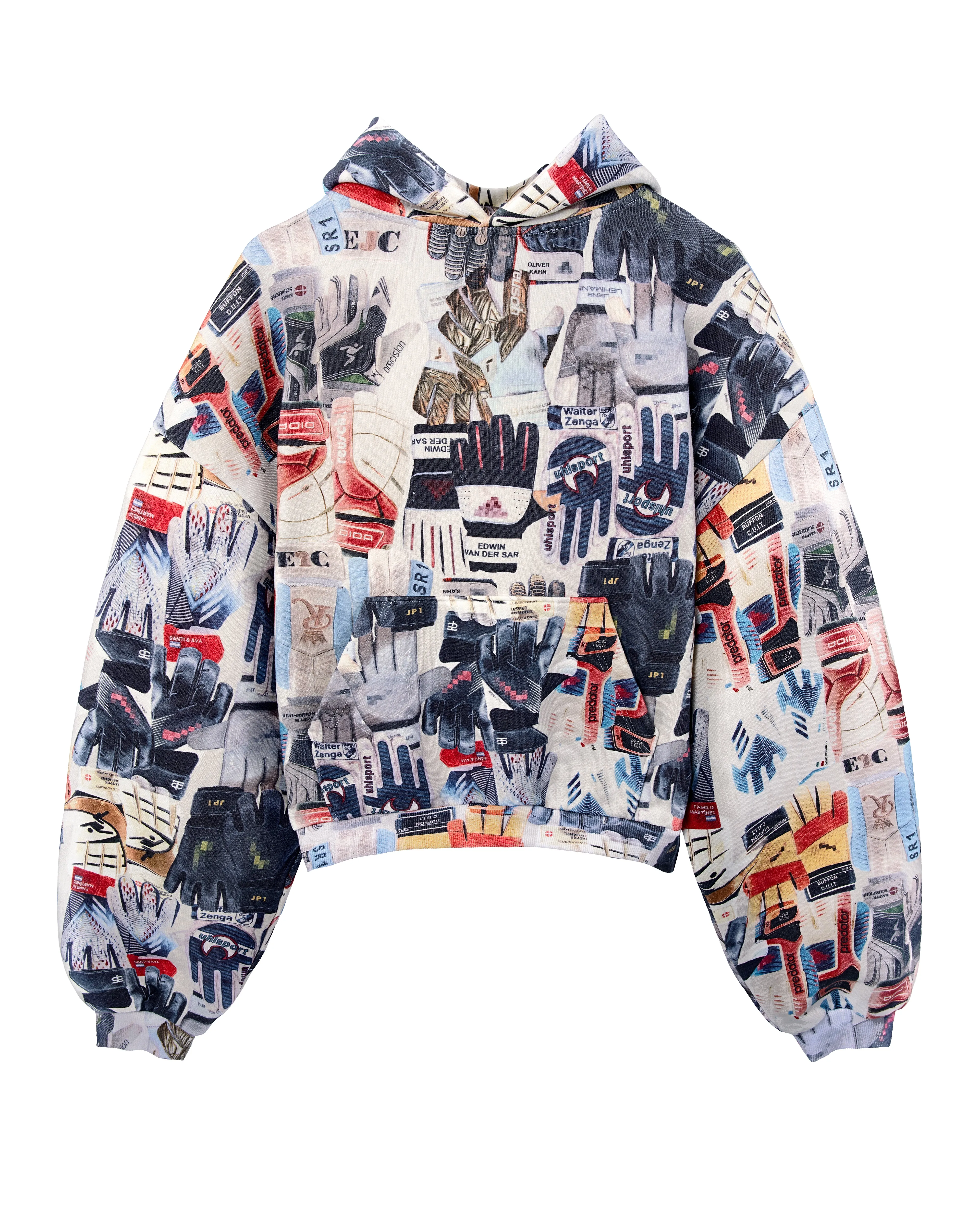 "GLOVES" HOODIE sold by Artificial Fever product image thumbnail 2