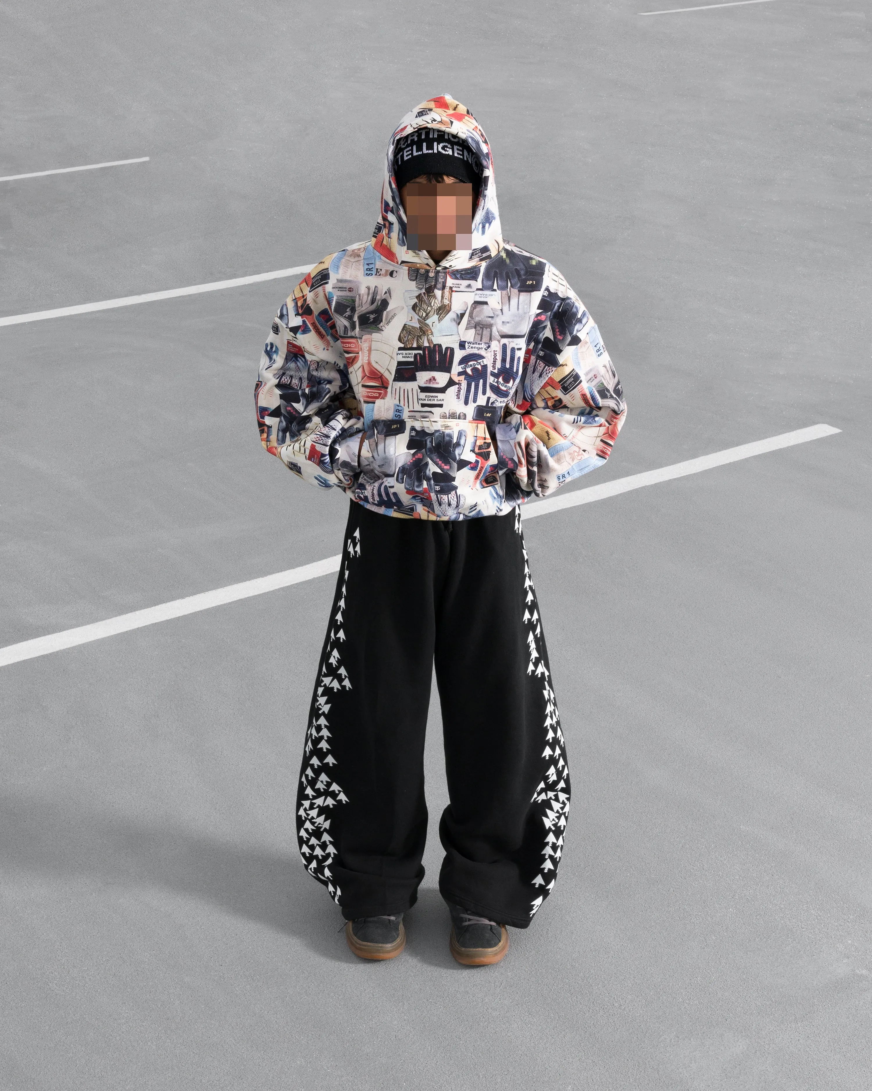 "GLOVES" HOODIE sold by Artificial Fever product image thumbnail 3