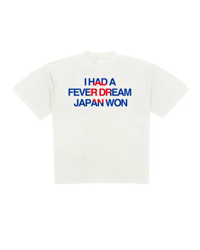 JAPAN "FEVER DREAM" T-SHIRT made by Artificial Fever