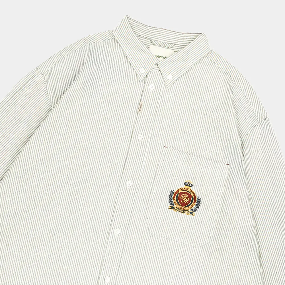 ButNotReally™ Oxford Oversized Long Sleeves Work Shirt sold by atmos Kuala Lampur product image thumbnail 3