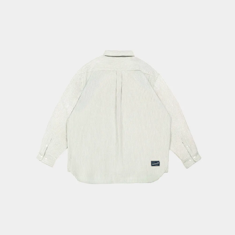 ButNotReally™ Oxford Oversized Long Sleeves Work Shirt sold by atmos Kuala Lampur product image thumbnail 2