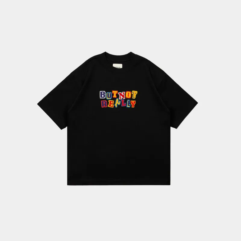 ButNotReally™ Graphic Interlock Oversized Tee made by atmos Kuala Lampur