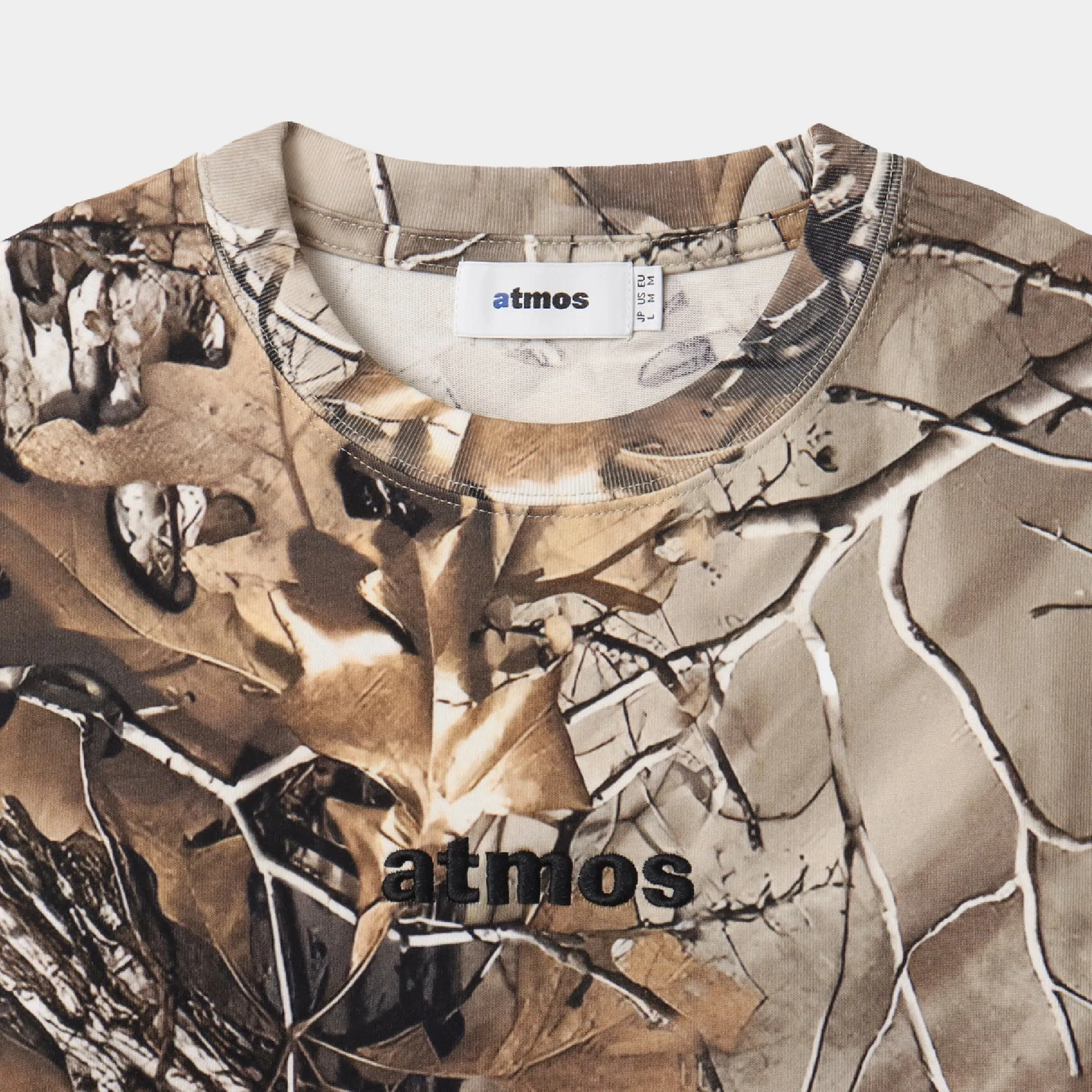 atmos Embroidery Classic Logo CAMO T-Shirt sold by atmos Kuala Lampur product image thumbnail 3