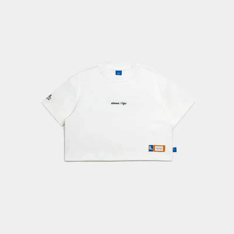 atmos x Tiger Graphic Interlock Cropped Tee made by atmos Kuala Lampur