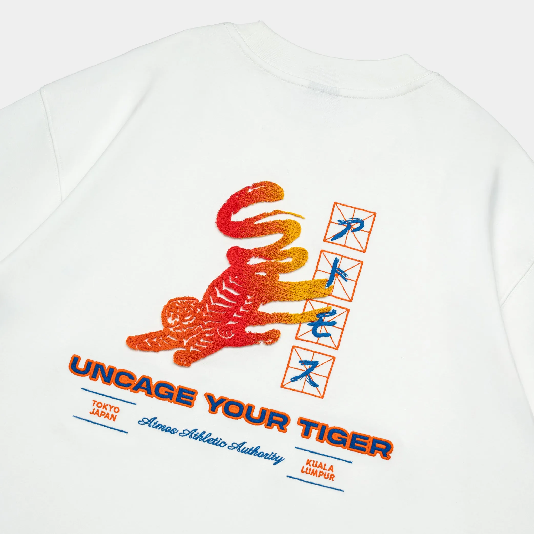 atmos x Tiger Graphic Interlock Oversized Tee sold by atmos Kuala Lampur product image thumbnail 5