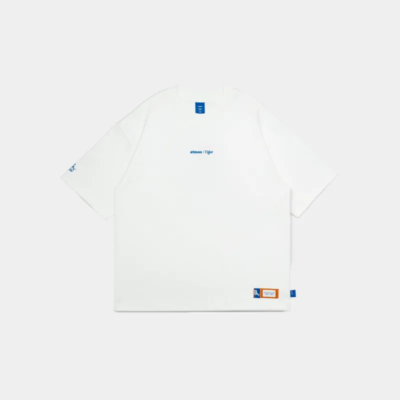 atmos x Tiger Graphic Interlock Oversized Tee made by atmos Kuala Lampur