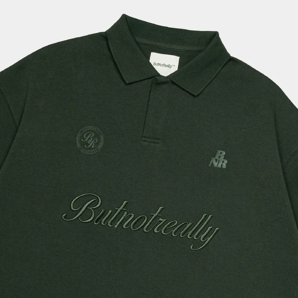 ButNotReally™ Graphic Interlock Oversized Polo Tee sold by atmos Kuala Lampur product image thumbnail 3