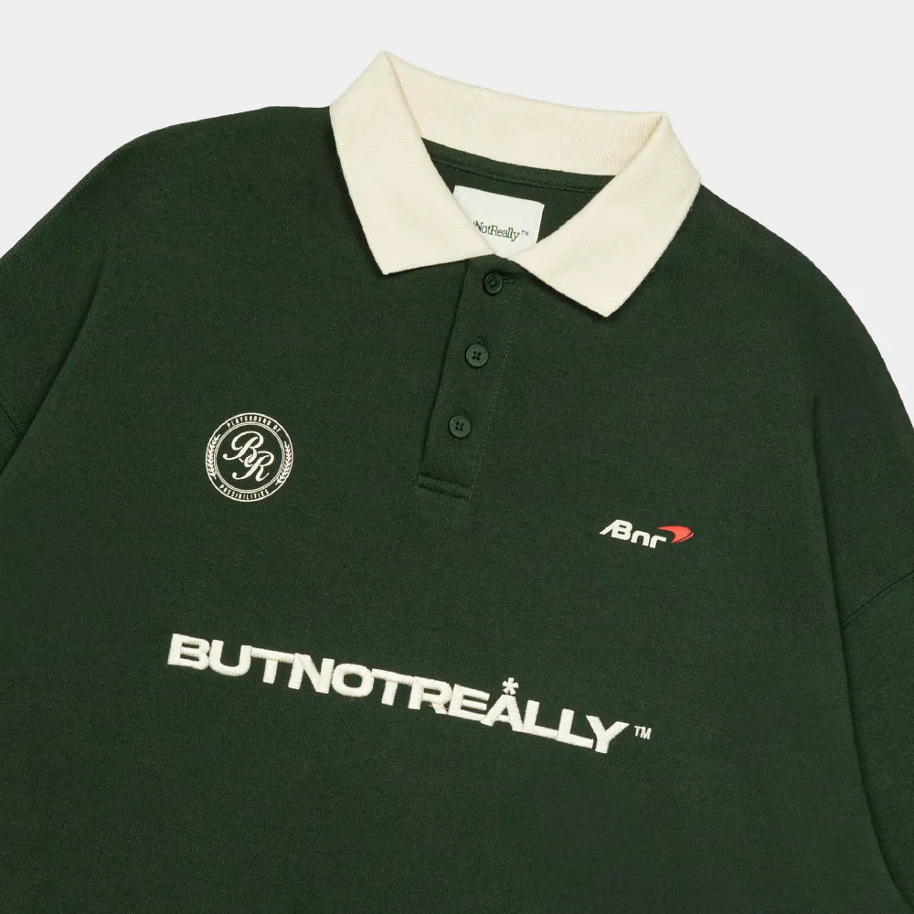 ButNotReally™ Graphic Interlock Long Sleeves Polo Tee sold by atmos Kuala Lampur product image thumbnail 3