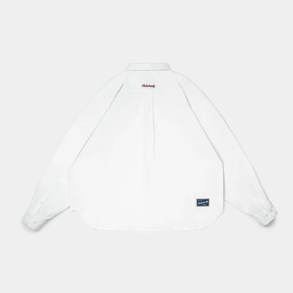 ButNotReally™ Graphic Cotton Long Sleeves Cropped Shirt sold by atmos Kuala Lampur product image thumbnail 2