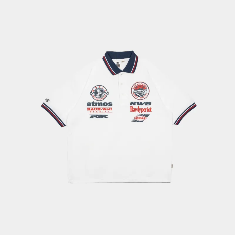 atmos x RWB x RTR Polo Tee made by atmos Kuala Lampur