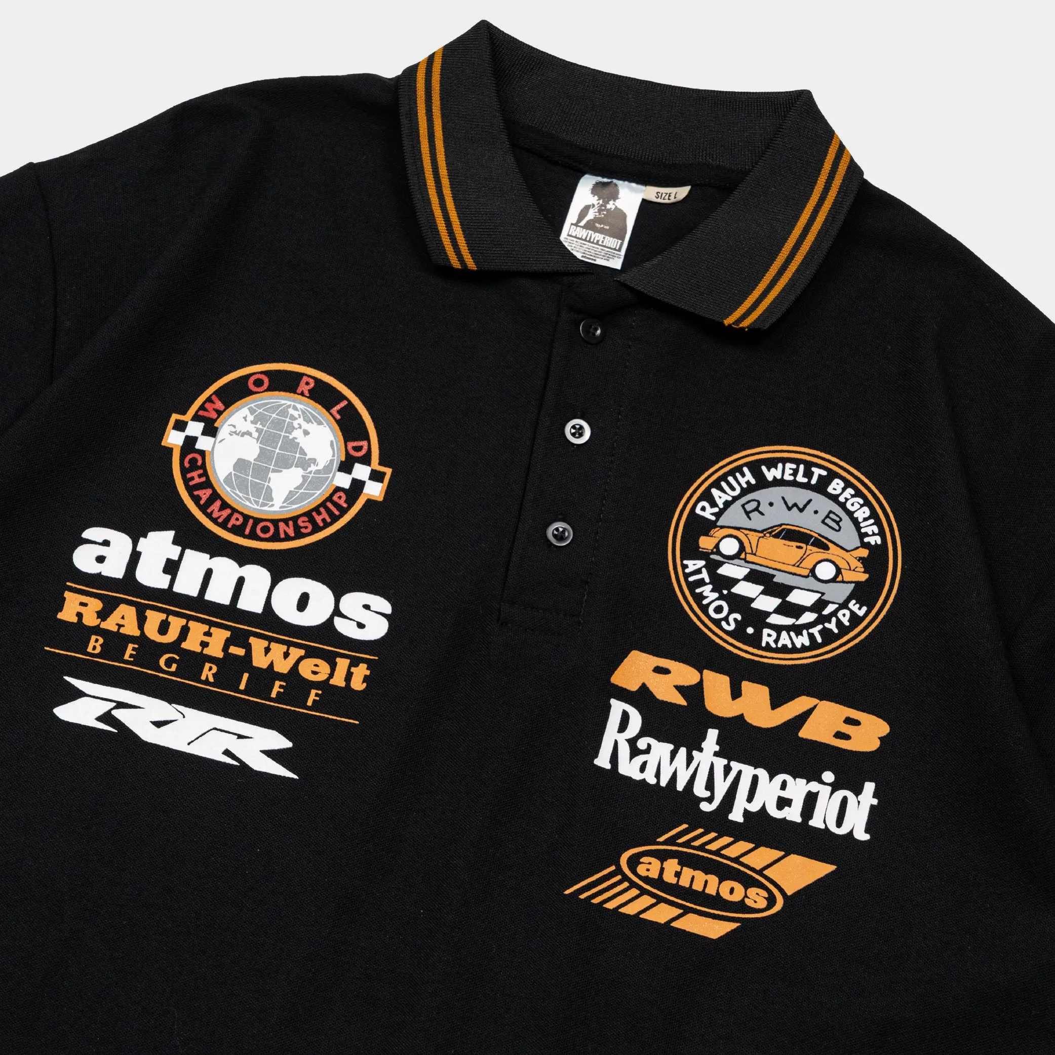 atmos x RWB x RTR Polo Tee sold by atmos Kuala Lampur product image thumbnail 3