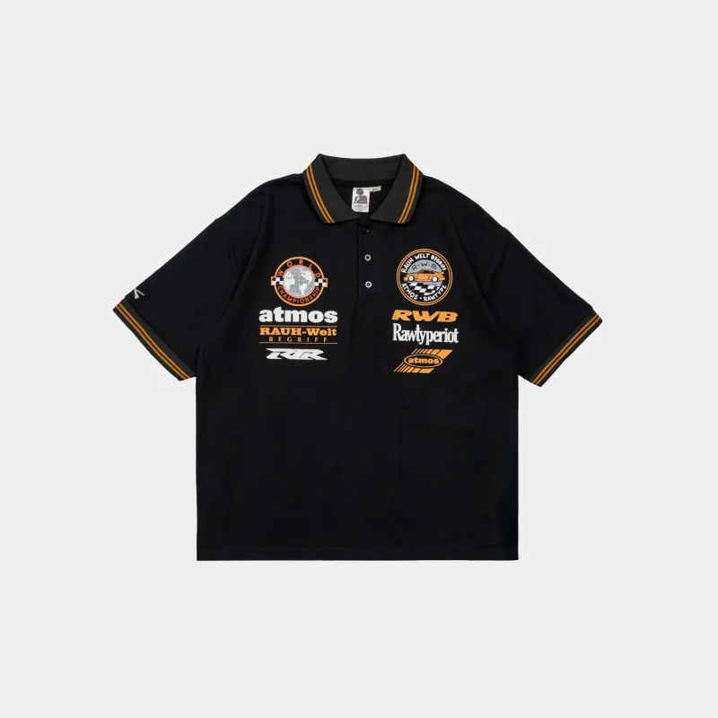 atmos x RWB x RTR Polo Tee made by atmos Kuala Lampur