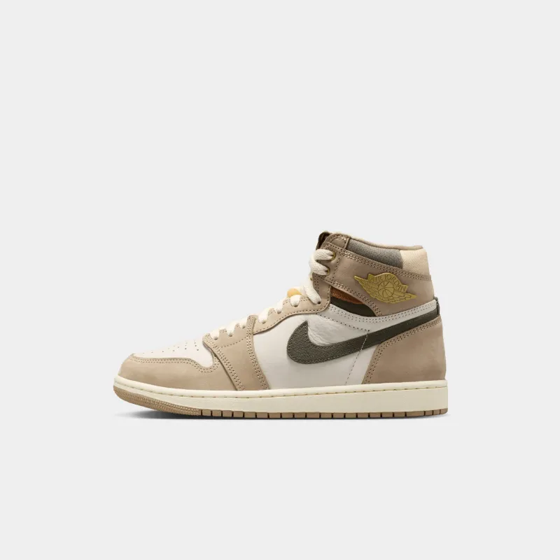 Air Jordan 1 High OG "Khaki and Sail" (W) made by atmos Kuala Lampur