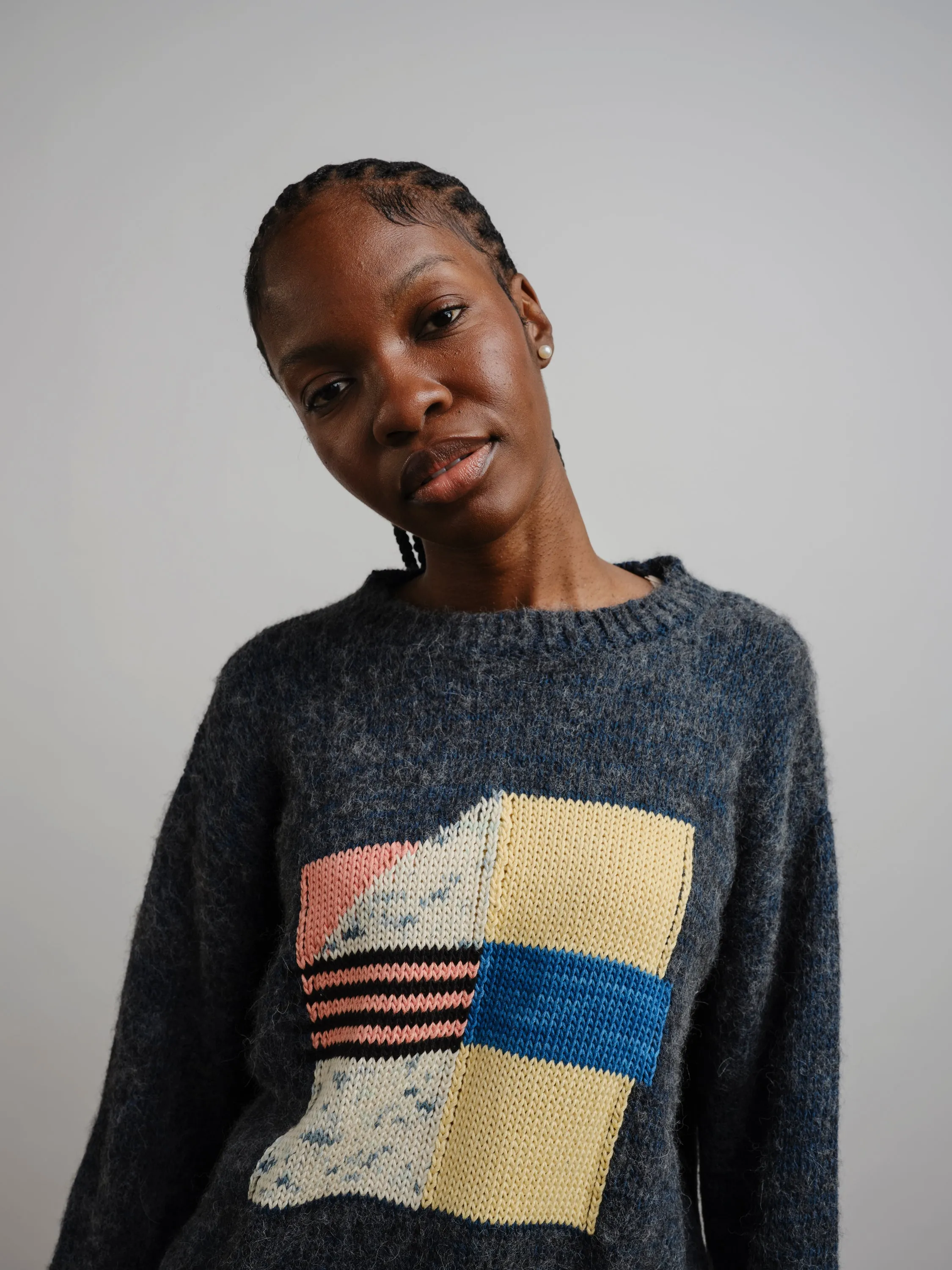 Marianne Sweater - Verdigris sold by The Endery product image thumbnail 2
