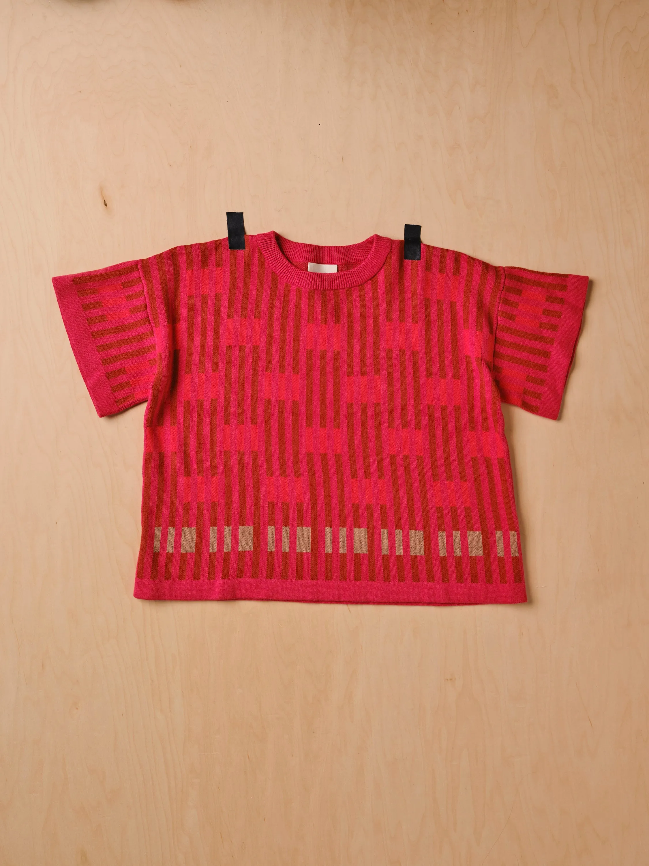 Bauhaus Short Sleeve Sweater Tee - Aurora sold by The Endery product image thumbnail 5