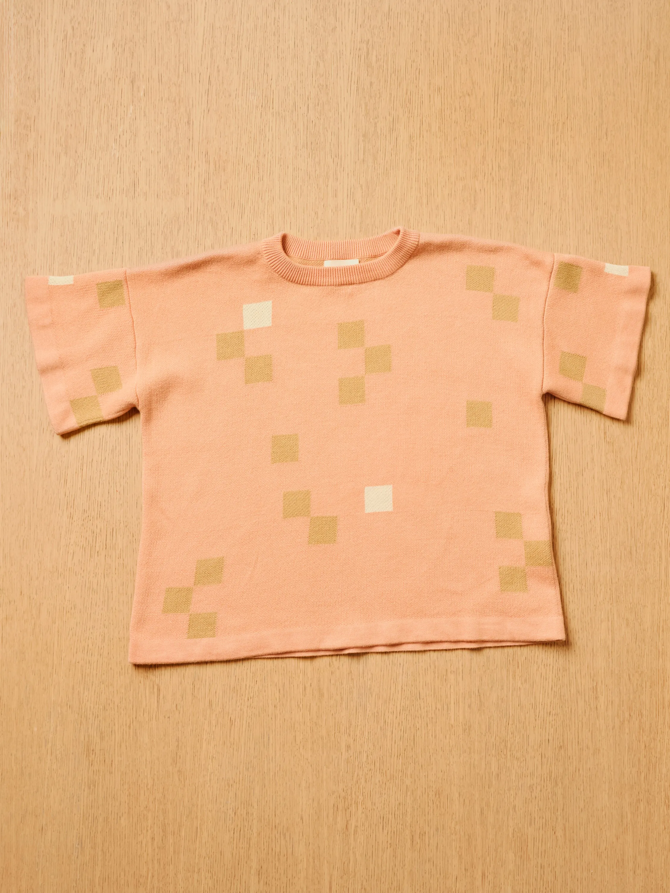 Albers Short Sleeve Sweater Tee - Opal sold by The Endery product image thumbnail 4