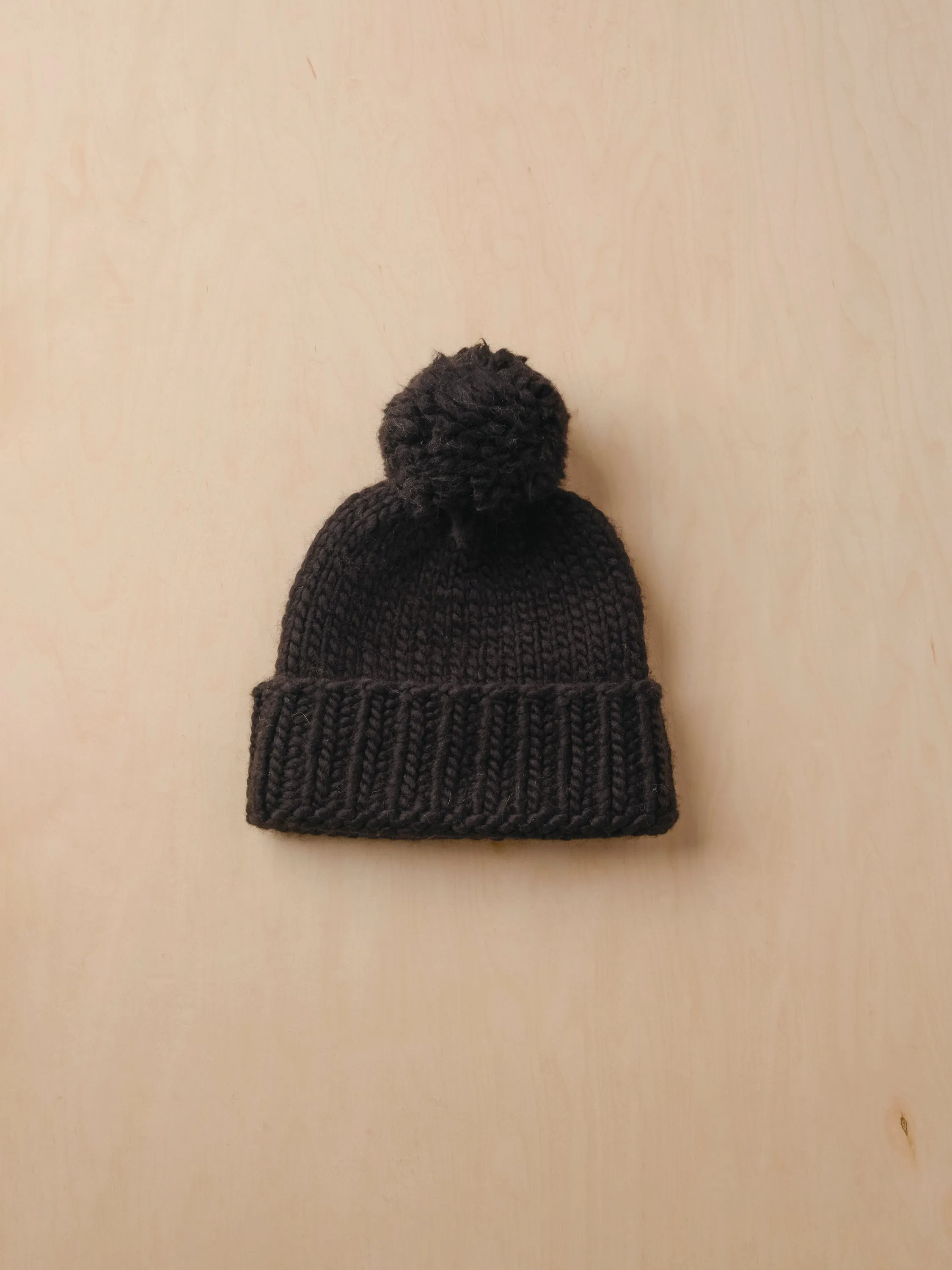 Marina Hand Knit Beanie - Obsidian sold by The Endery product image thumbnail 4