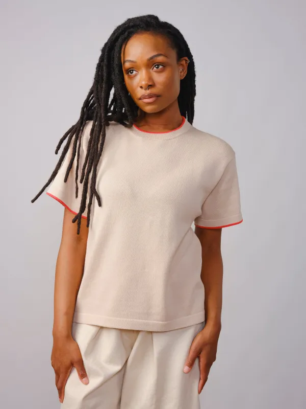 Classic Cotton Oversized Tee - Alstroemeria made by The Endery