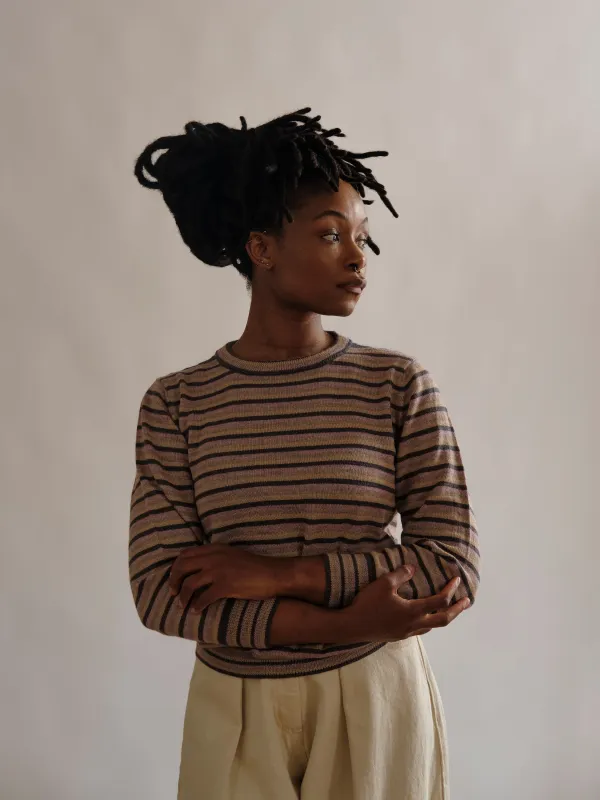 Long Sleeve Sweater Tee - Pitahaya made by The Endery