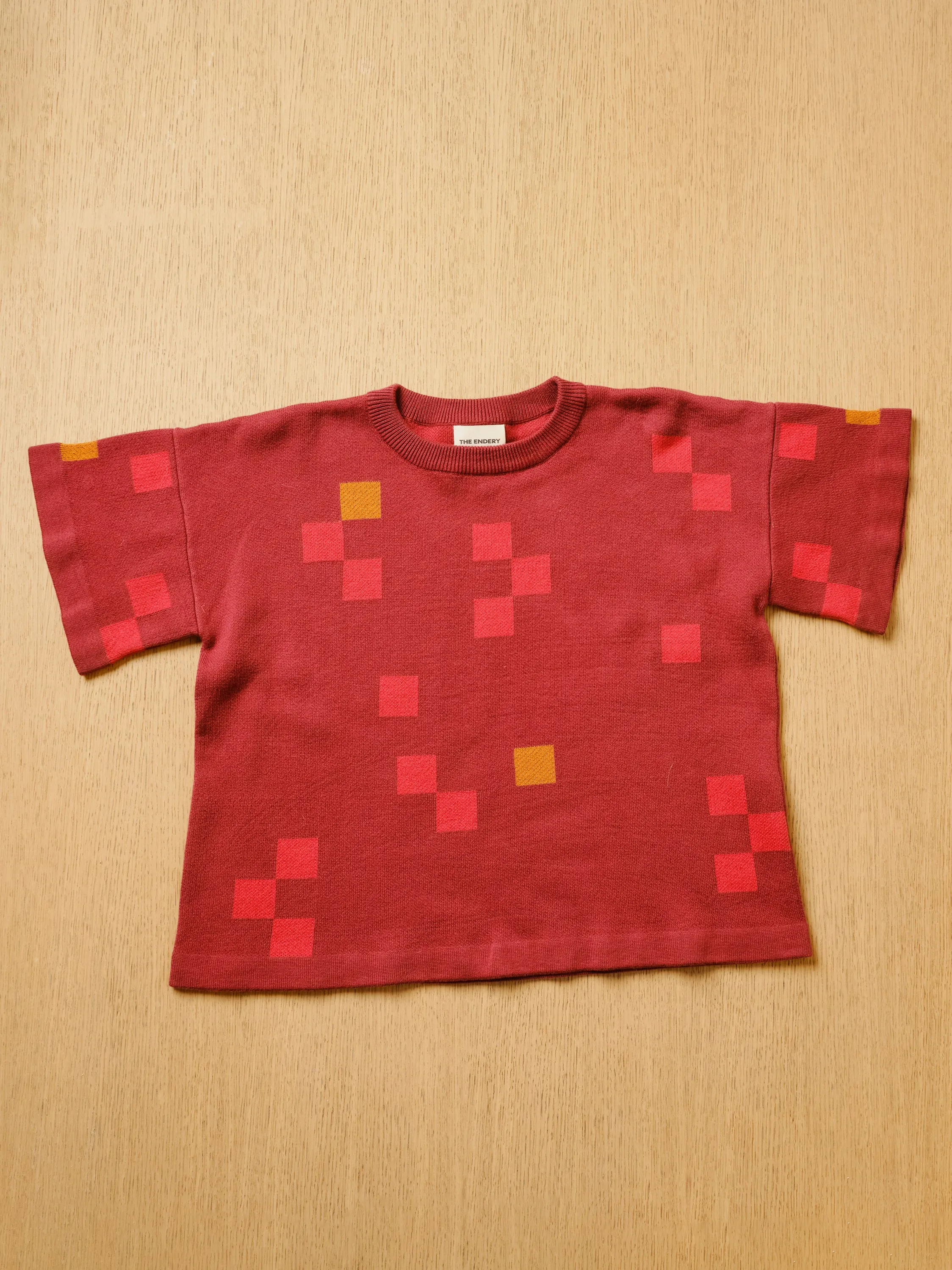 Albers Short Sleeve Sweater Tee - Topaz sold by The Endery product image thumbnail 5