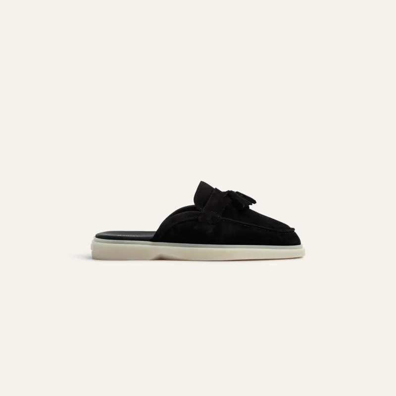 Amalfi Mule Nuovo Black made by Mason Garments