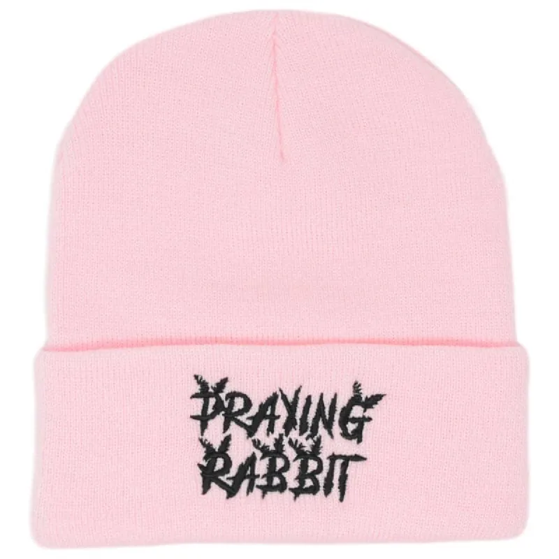 Distressed Logo Beanie sold by Praying Rabbit