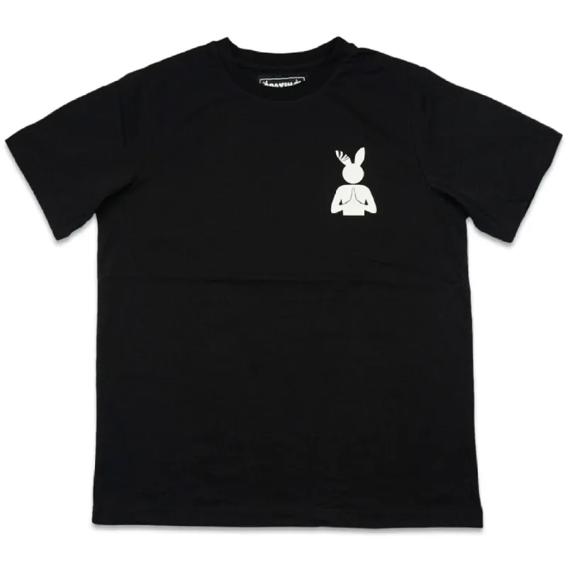 Praying Rabbit Reflective Tee sold by Praying Rabbit