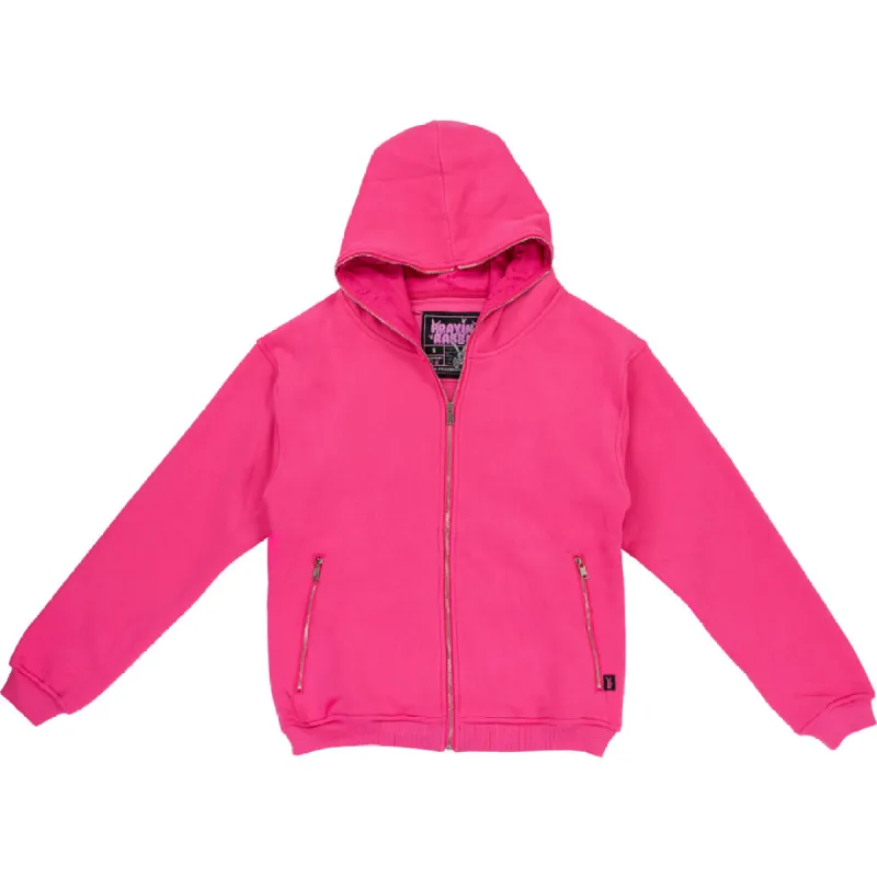 Hidden Pocket Hoodie – Hot Pink sold by Praying Rabbit