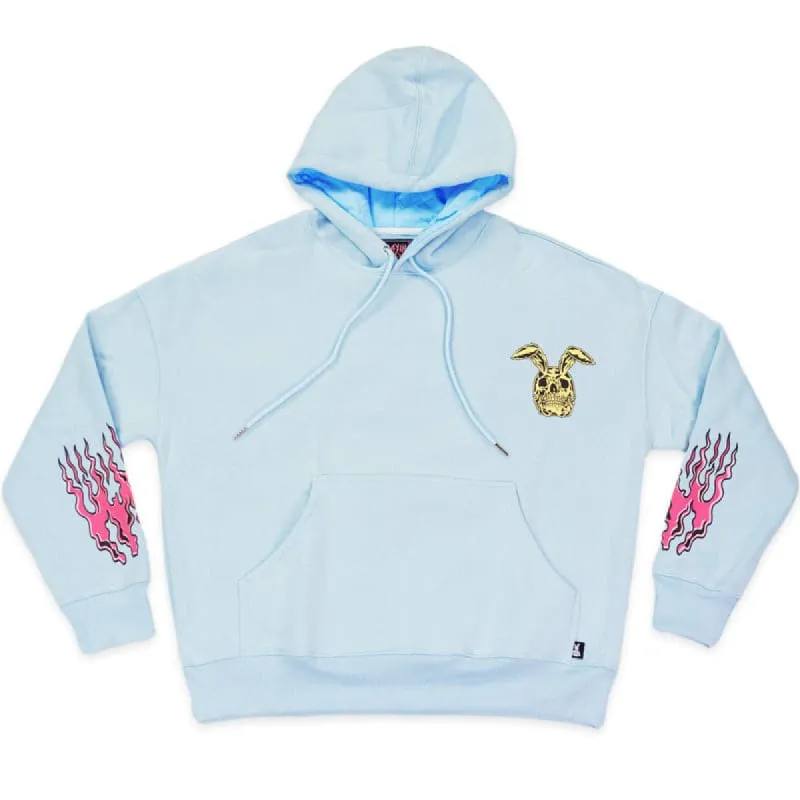 Pray For Me Hoodie (LIGHT BLUE) sold by Praying Rabbit