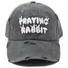Praying Rabbit Bubble Logo Vintage Hat sold by Praying Rabbit