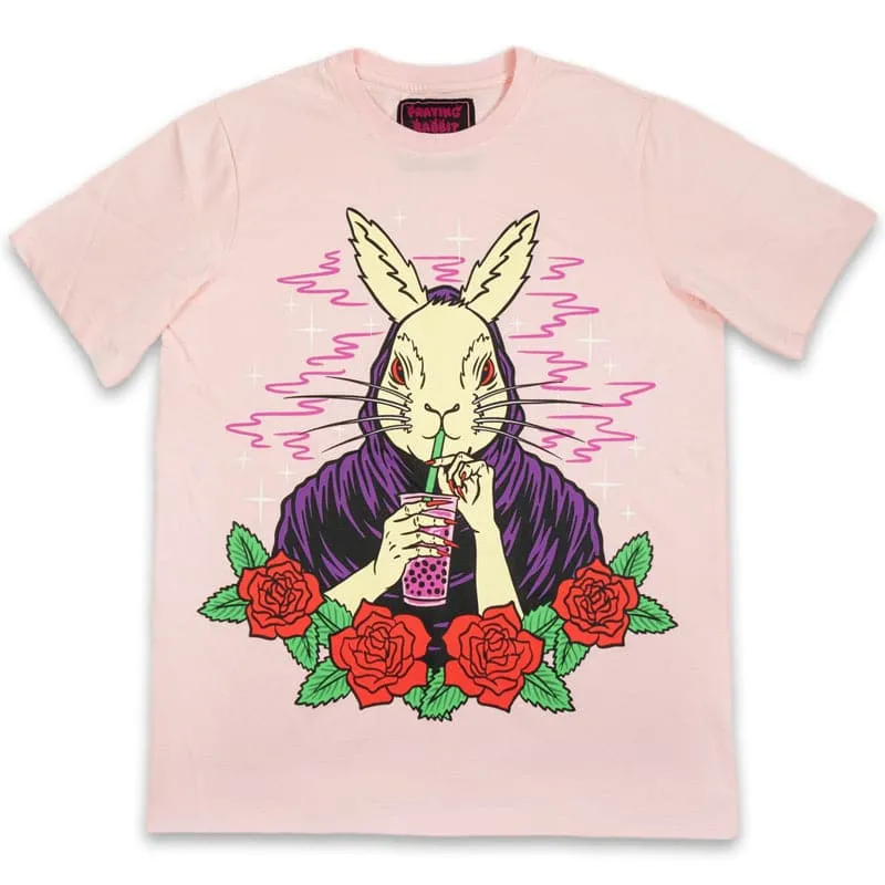 TEA-RABBIT (PINK) sold by Praying Rabbit