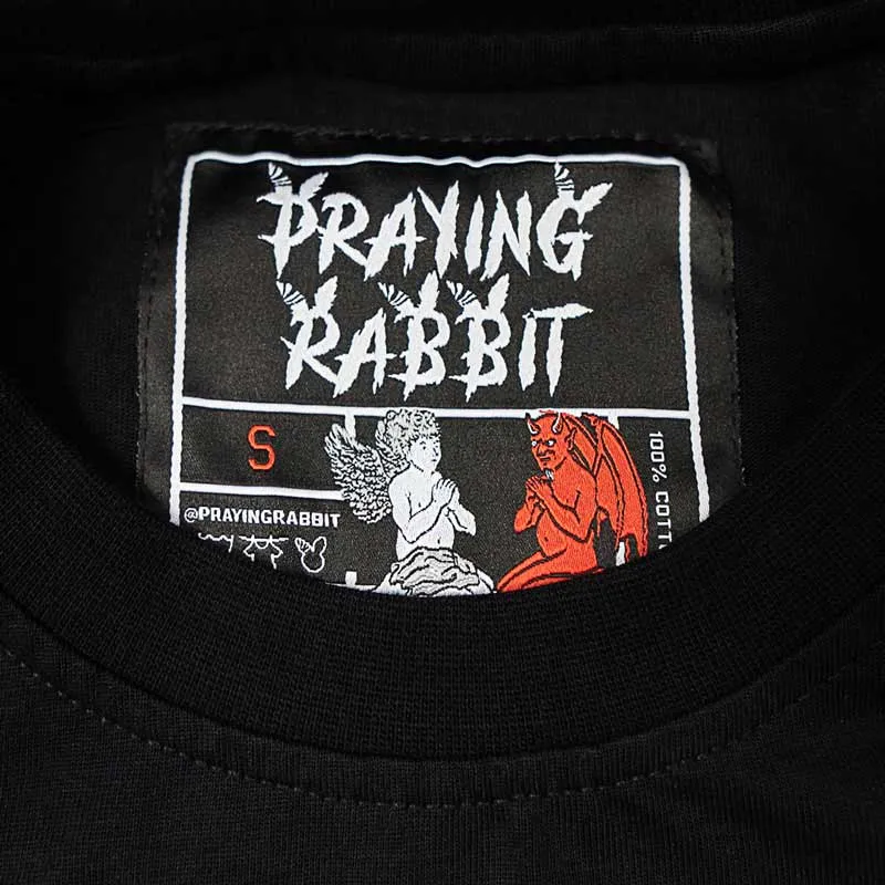 Duality Rabbit Tee (Front + Back Print) sold by Praying Rabbit product image thumbnail 5