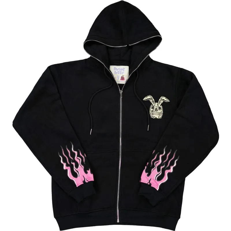 Pray For Me Hoodie – Full Zip-Up sold by Praying Rabbit product image thumbnail 3