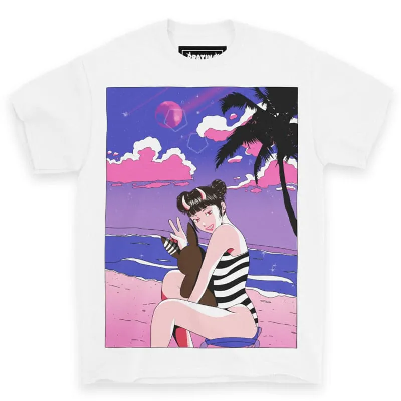 Kijo Beach Tee sold by Praying Rabbit