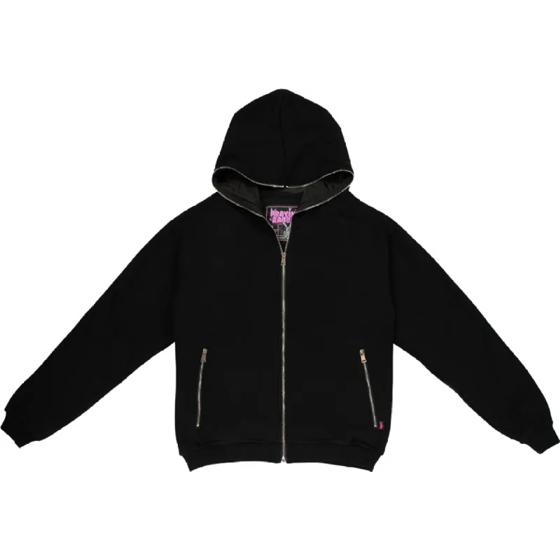 Hidden Pocket Hoodie – Black sold by Praying Rabbit