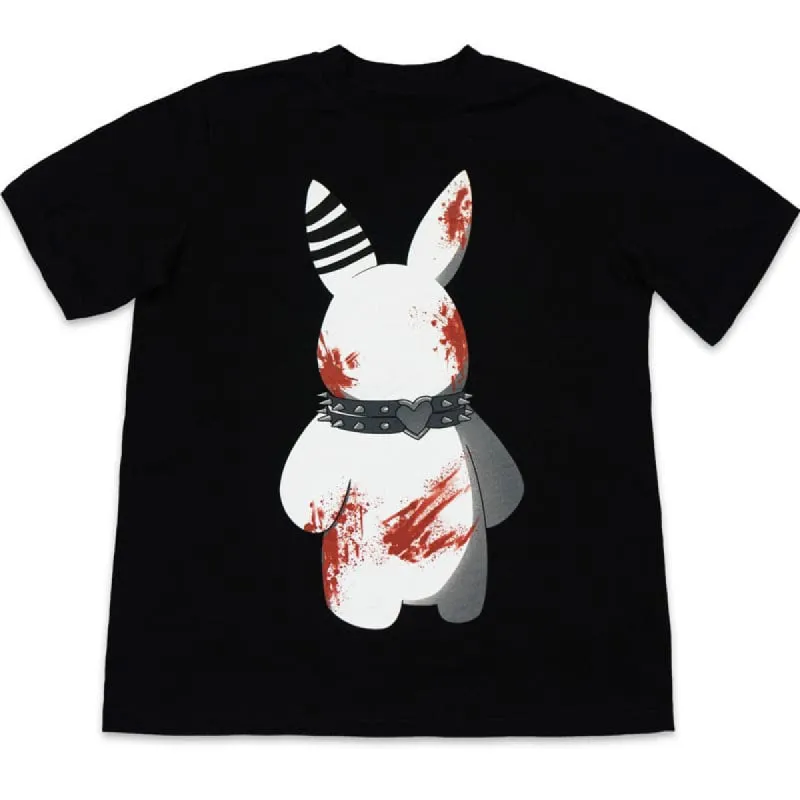 Bloody Rabbit Tee sold by Praying Rabbit