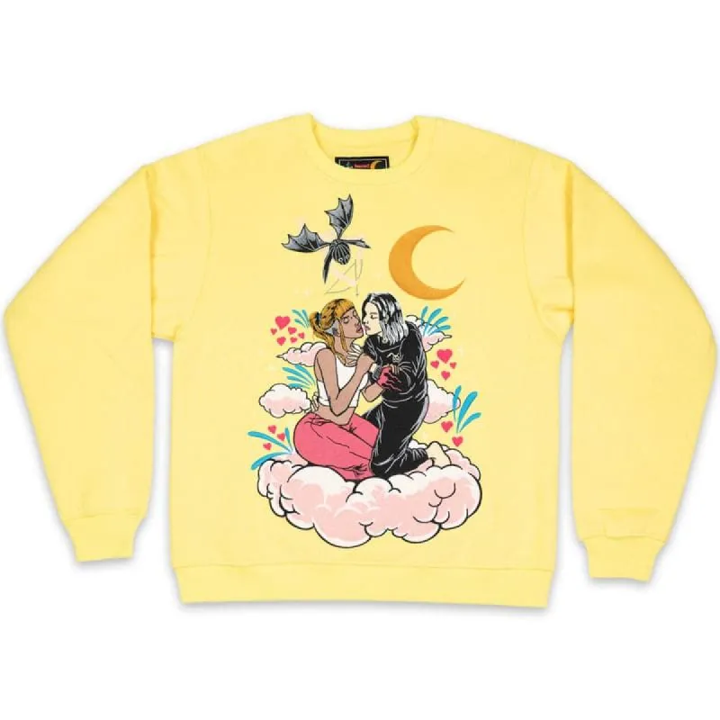 Lovers Crew Neck (PASTEL YELLOW) sold by Praying Rabbit