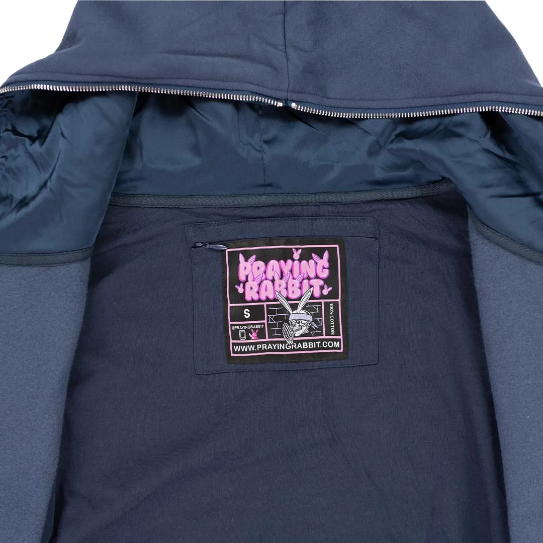 Hidden Pocket Hoodie - Navy Blue sold by Praying Rabbit product image thumbnail 3